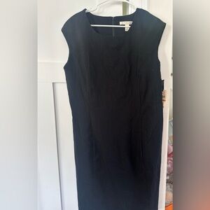 Elegant Black Midi Dress